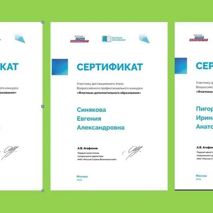 "Флагманы дополнительного образования "