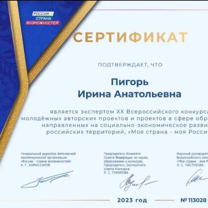 Моя страна - моя Россия